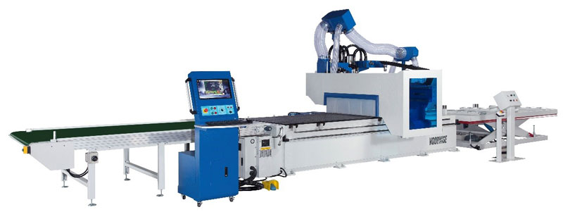 ME 1070 + Automatic loading / unloading system - WOODWISE TECHNOLOGY CO., LTD.